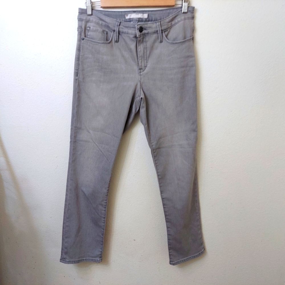 Athleta Sculptek Skinny Jeans Grey Wash Size 10